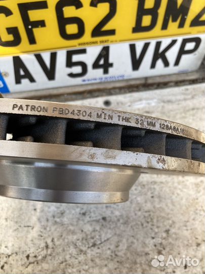 Диск тормозной передний Audi Q7,Volkswagen Touareg