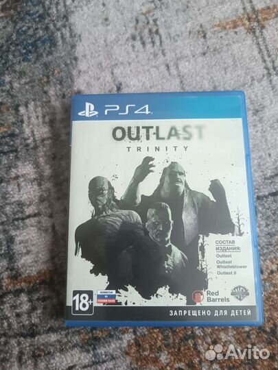 Игры для приставок ps4 Outlast 2 части