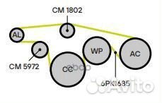 Ролик cm1802 Trialli