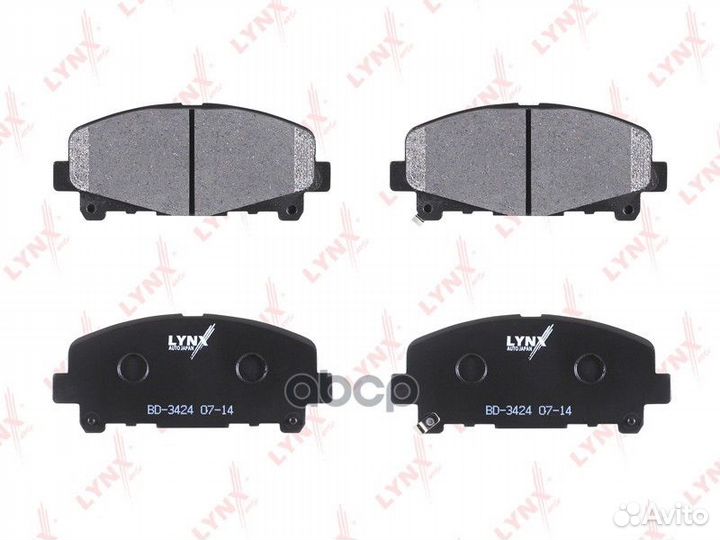 Колодки тормозные дисковые перед BD3424 LYN