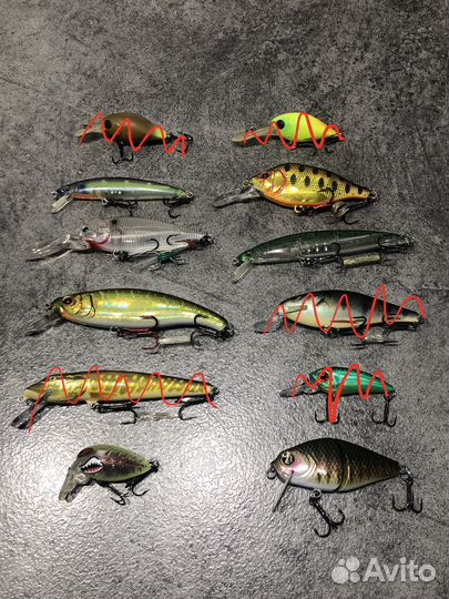 Воблеры Fox Rage, Salmo, P21, TsuYoki, Maria