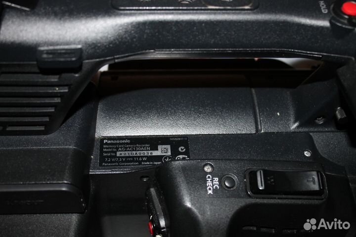 Видеокамера panasonic AG-AC130AEN