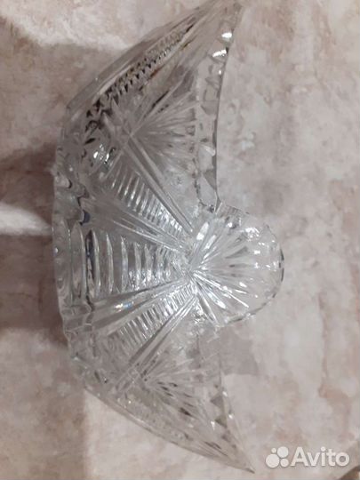 Ваза хрустальная СССР