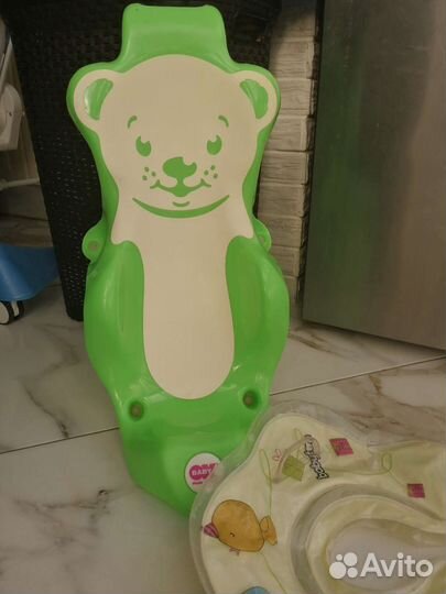 Горка для купания и круг для купания