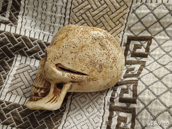 Череп декорация для аквариума