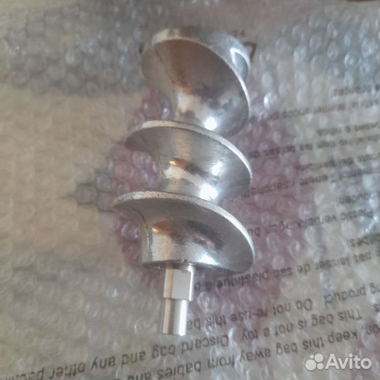 Шнек мясорубки Zelmer, под односторонний нож