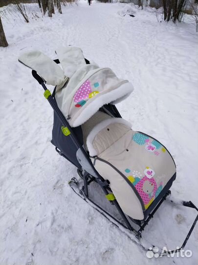 Коляска санки