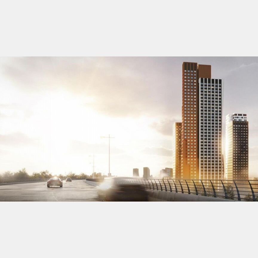 2-к. квартира, 61,4 м², 7/41 эт.