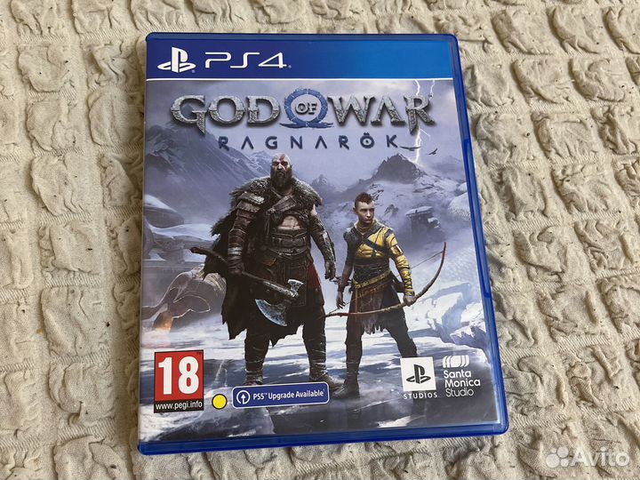 Игра для приставки ps4 God of war Ragnorok