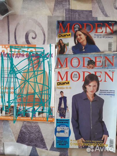 Журналы шитья, вязания Burda