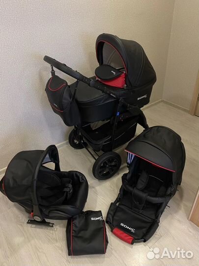 Коляска verdi 3 в 1 sonic plus