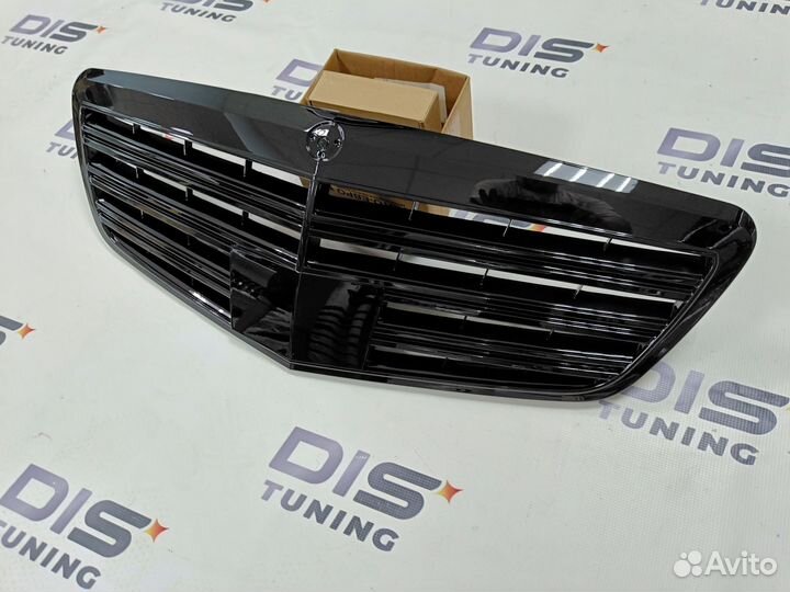 Решетка на Mercedes S class w221 6.3 AMG