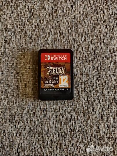 Картридж The legend of Zelda Breath of the Wild