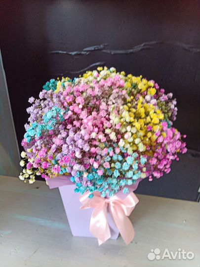 Гипсофила в букетах