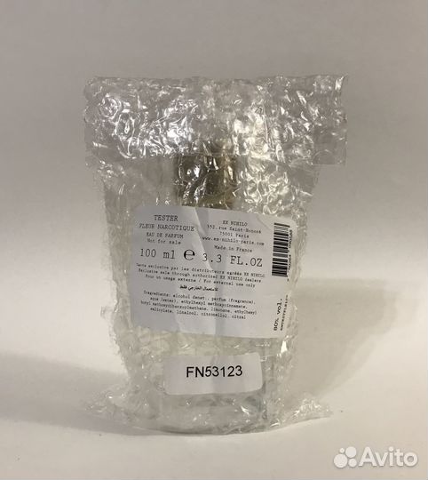 Ex Nihilo Fleur Narcotique Остаток Оригинал