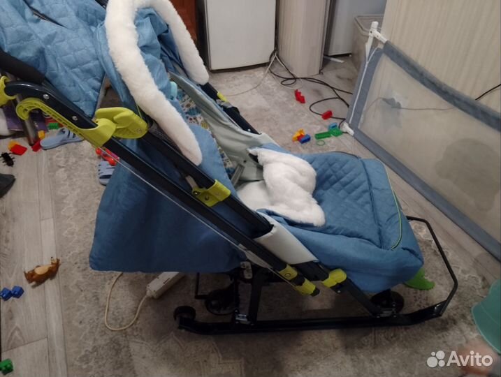 Коляска санки