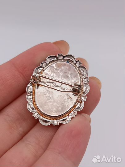 Брошь винтажная sarah COV 1960-1980-е гг. № 15