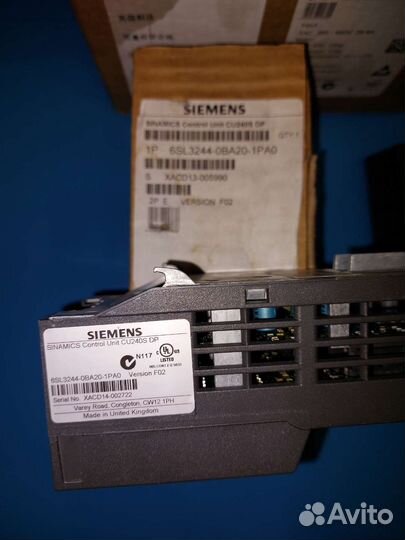 Частотные преобразователи Siemens G120 и G120C