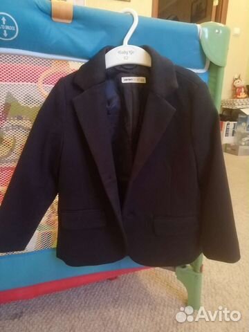 Пиджак детский на мальчика 98