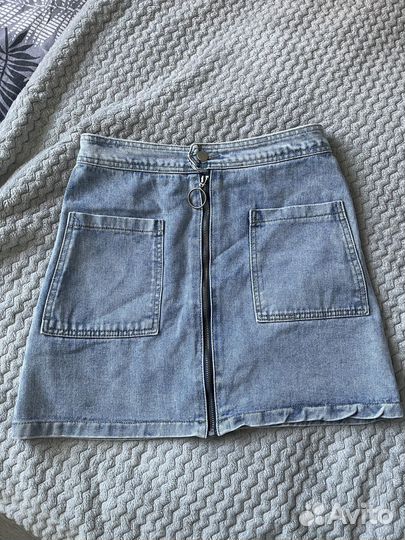 Юбка джинсовая