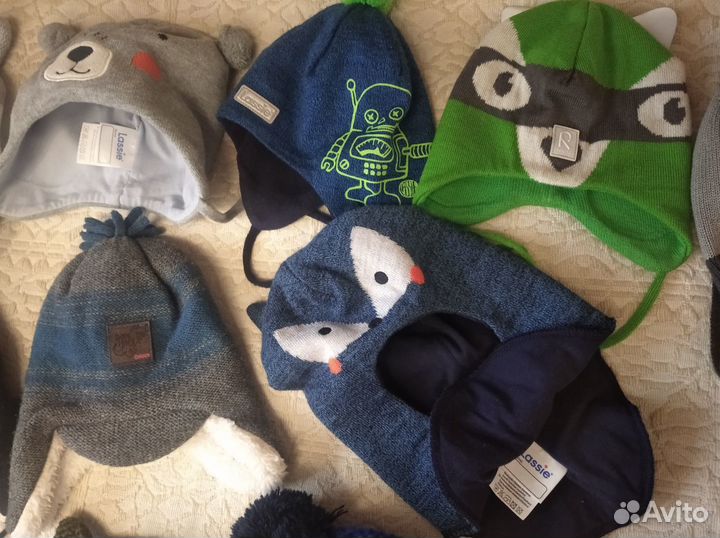 Шапки Reima Lassie и др пакетом