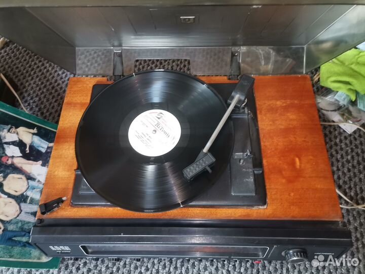 Вега 323 стерео + колонки