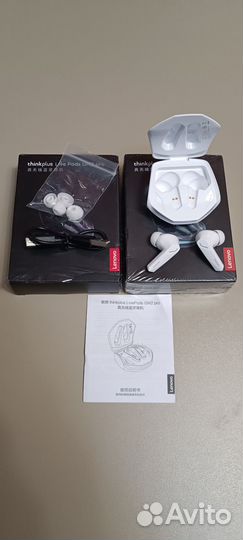 Беспроводные наушники Lenovo новые