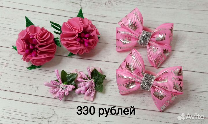 Подарочный набор украшений для волос ручной работы