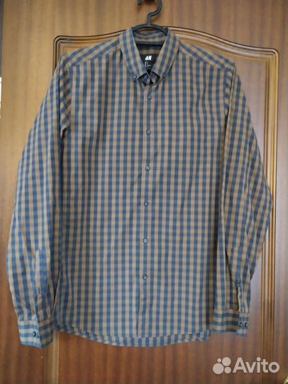 Рубашки мужские S