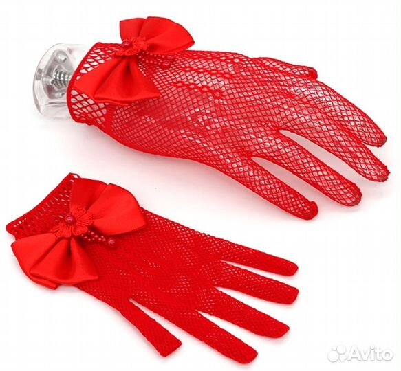 Перчатки ажурные детские /взрослые