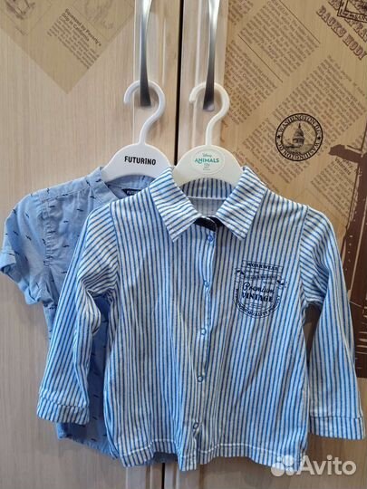 Рубашка для мальчика 98 104