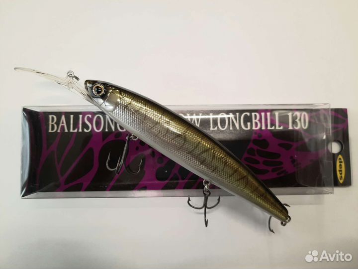 Воблеры Deps Balisong Minnow SP и Longbill