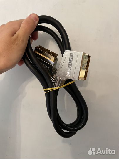 Кабель luxmann professional scart-scart