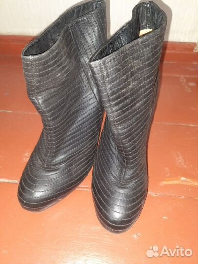 Ботильоны женские 37 размер натуральная кожа