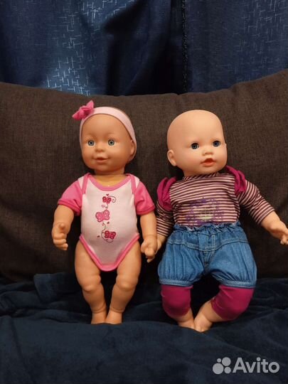 Интерактивные пупсы 45см