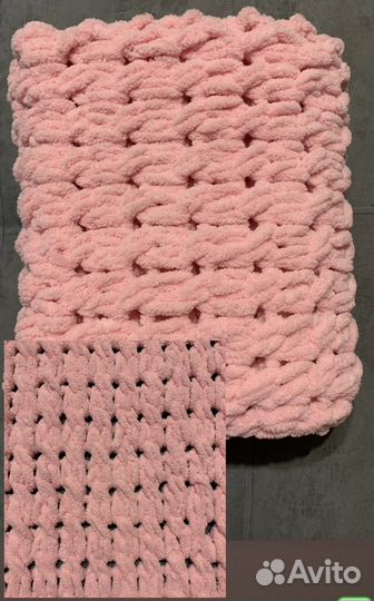 Плед детский плюшевый