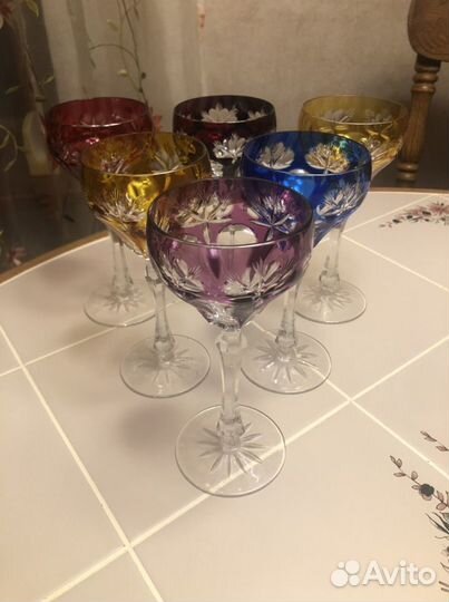 Цветной хрусталь гдр