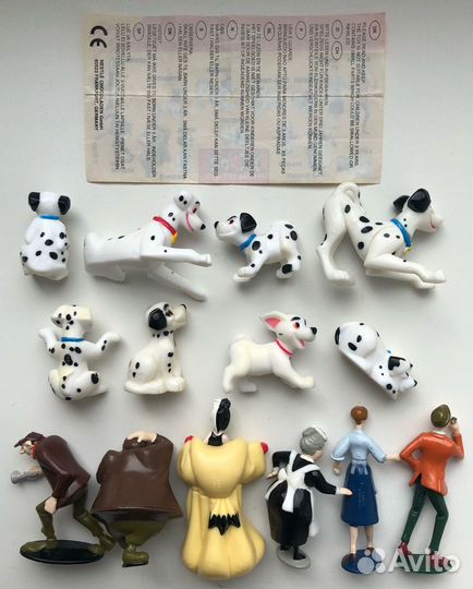 Серия киндер сюрприз нестле 90-е 101 долматинец