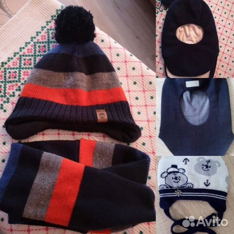 Шапки на мальчика