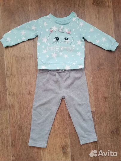 Вещи на девочку 92см пакетом