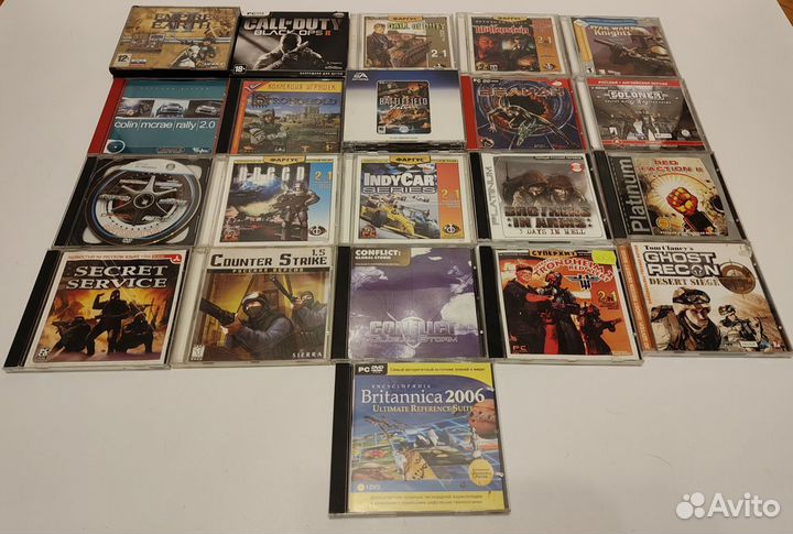 Компьютерные игры для PC cd games коллекция