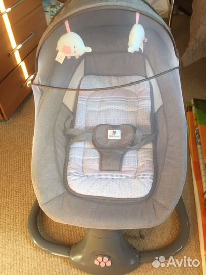 Детские электрокачели 0+