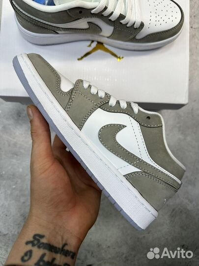 Кроссовки Nike Air Jordan Low Wolf Grey