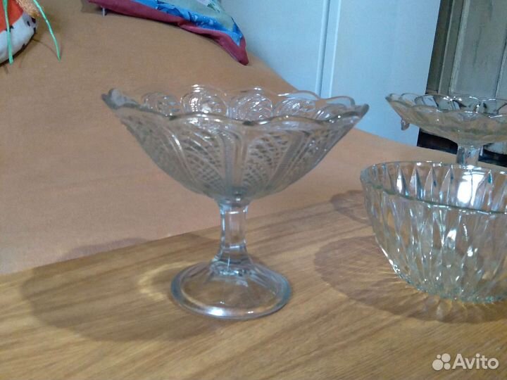 Ваза стекло СССР