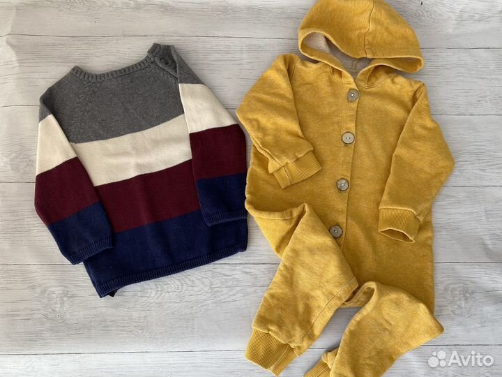 Пакет вещей на мальчика 80 86