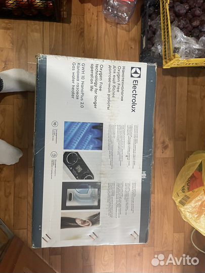 Колонка газовая Electrolux gwh 10 nanoplus 2.0