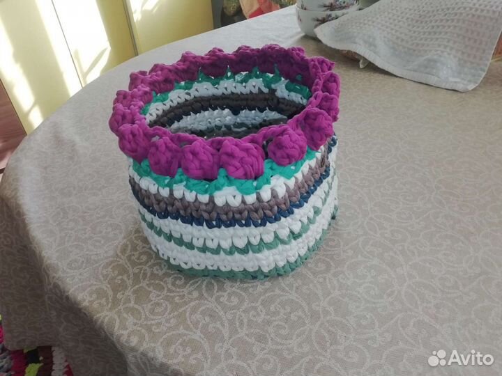 Корзина плетеная