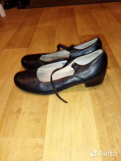 Туфли концертные профессиональные для танцев кожа