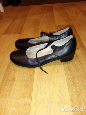 Туфли концертные профессиональные для танцев кожа