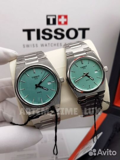 Новые часы Tissot PRX тифани сапфир